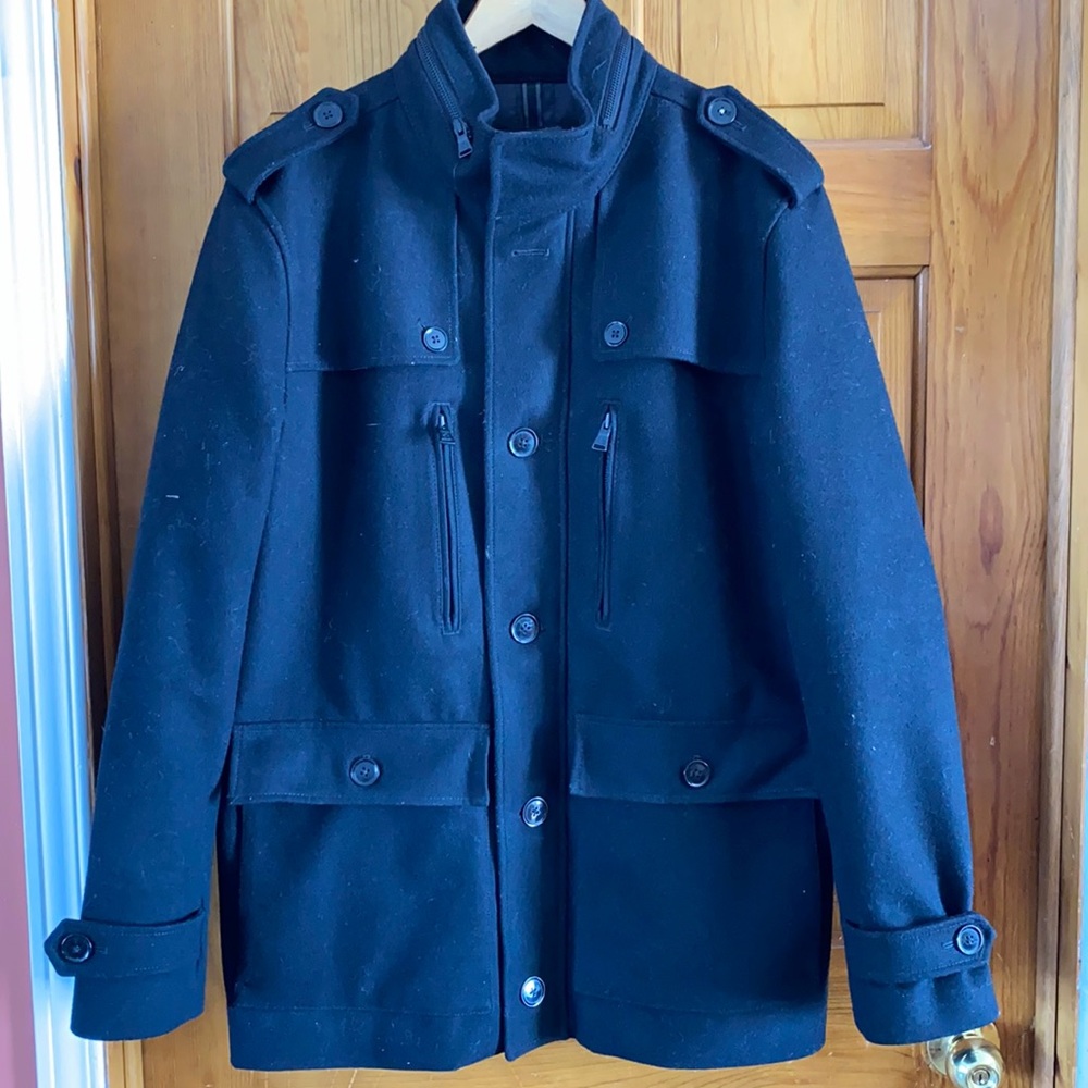 Men’s express coat - black
